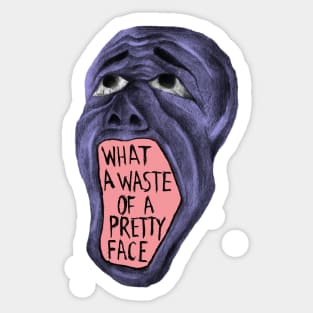 Pretty Waste Sticker